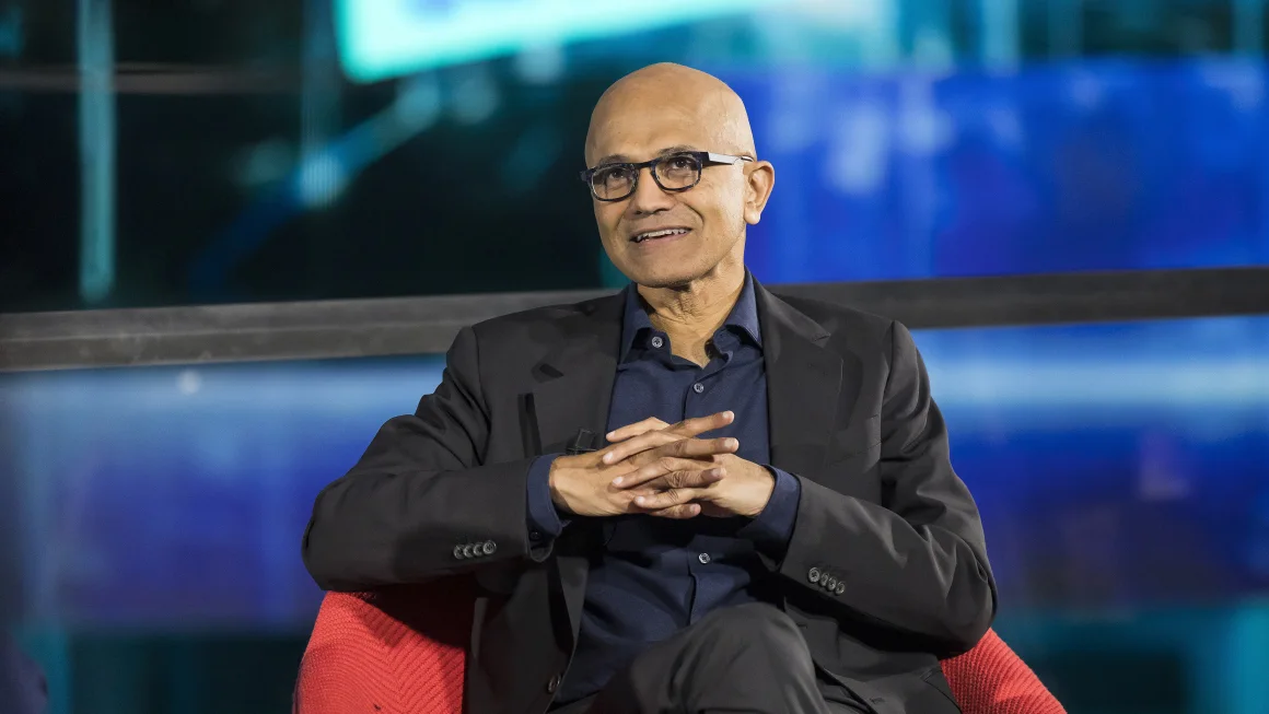 Microsoft’s Satya Nadella is the CEO of the Year